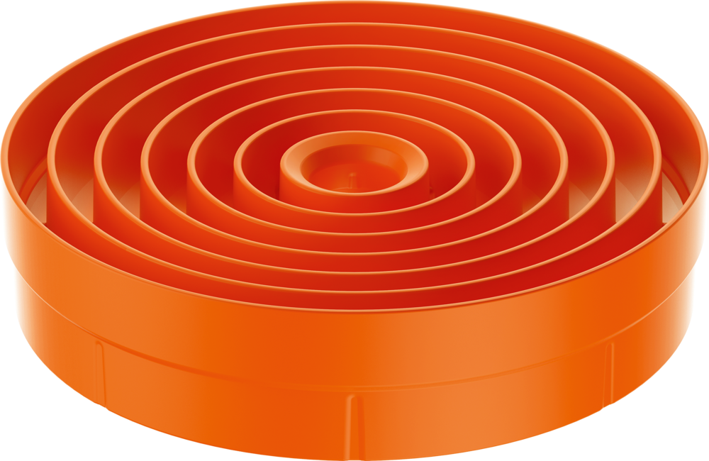 BORA Pure air inlet nozzle orange - PUEDO